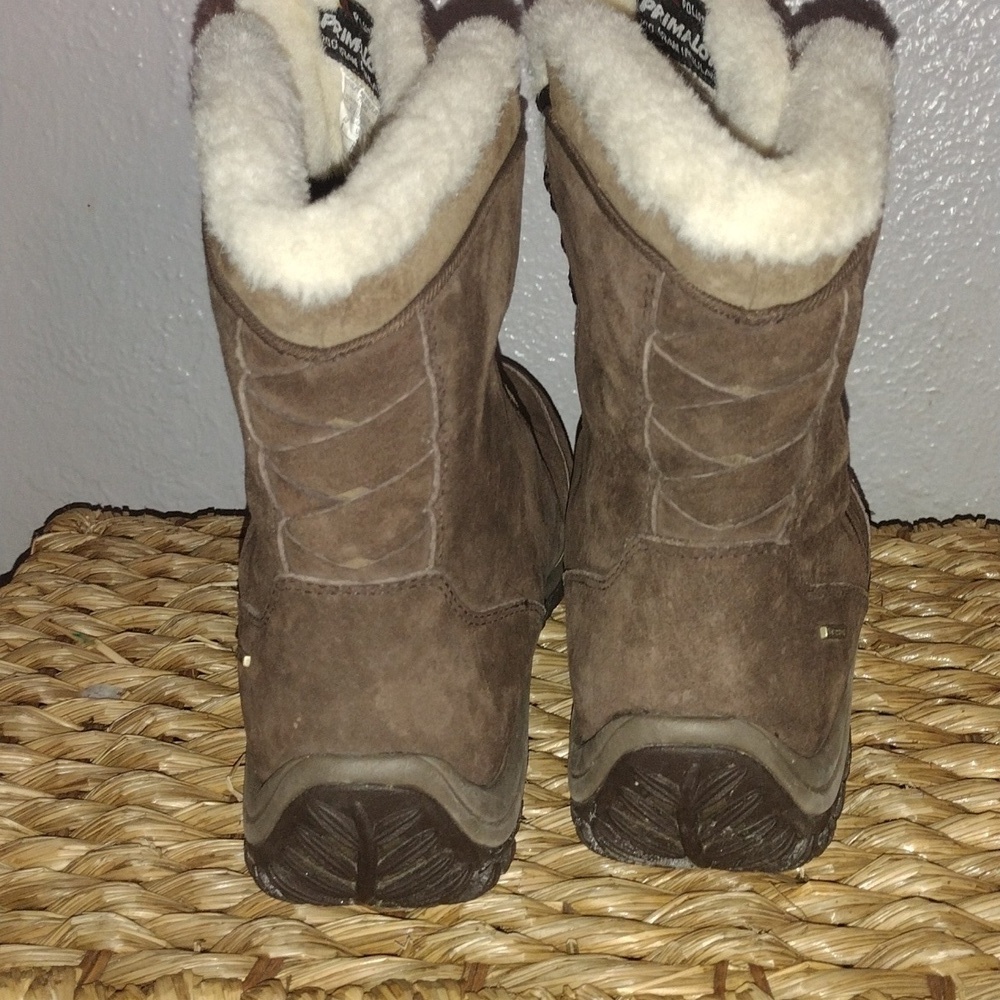 Patagonia Lugano Lace Espresso Waterproof Polartec Mid Boot 6/7 - Picture 4 of 8